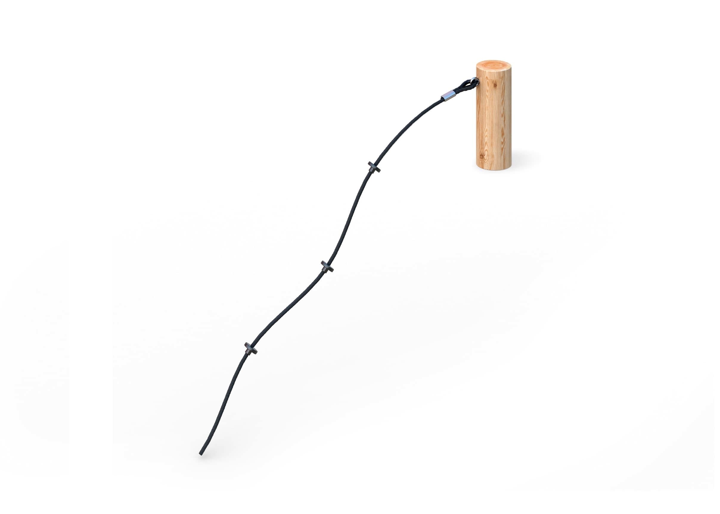 Пенек с канатом