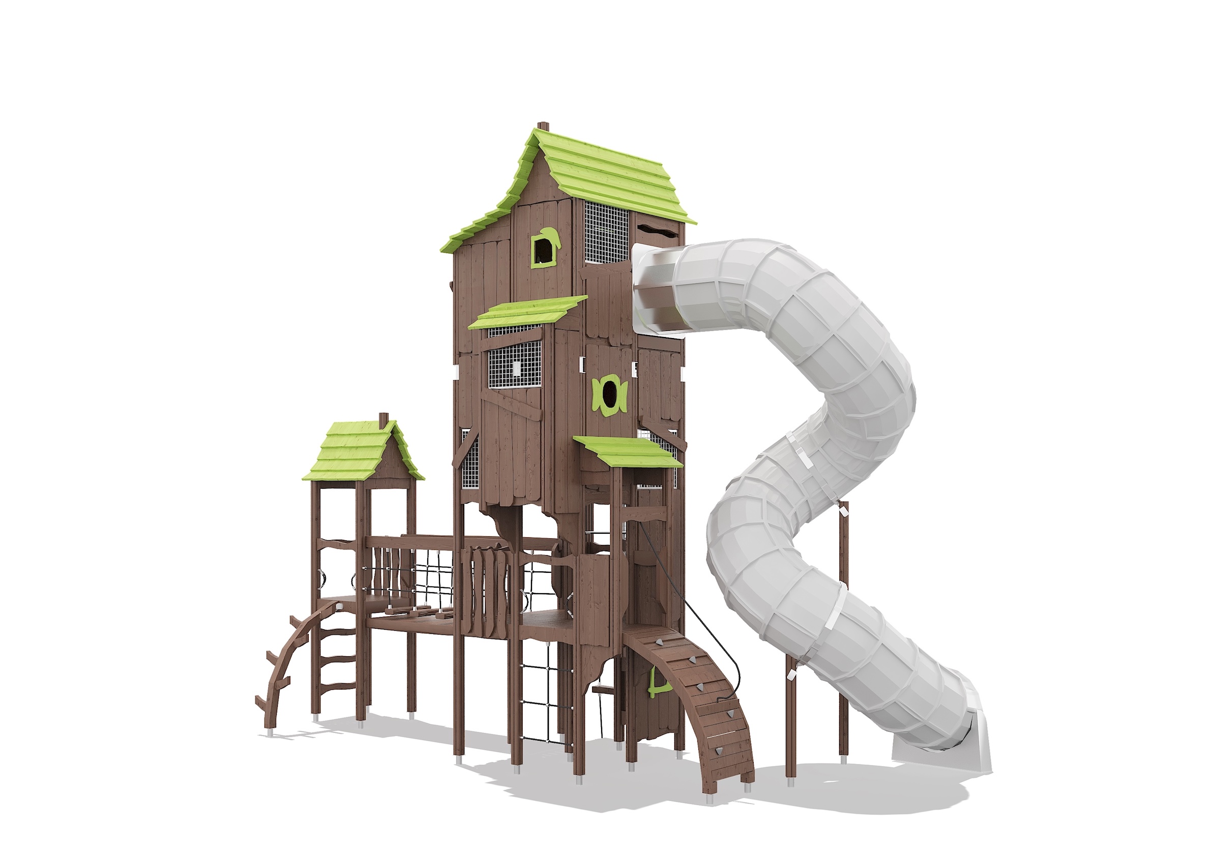 Игровые комплексы из дерева