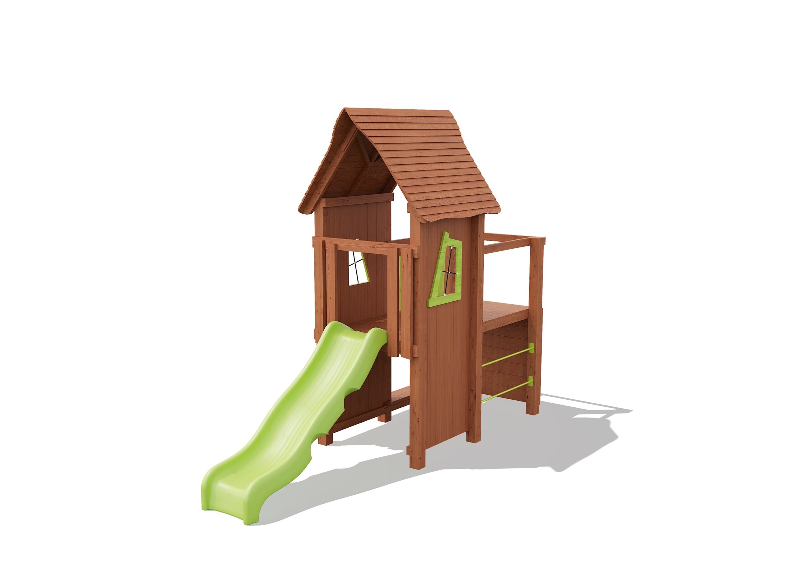 Малые игровые комплексы из дерева