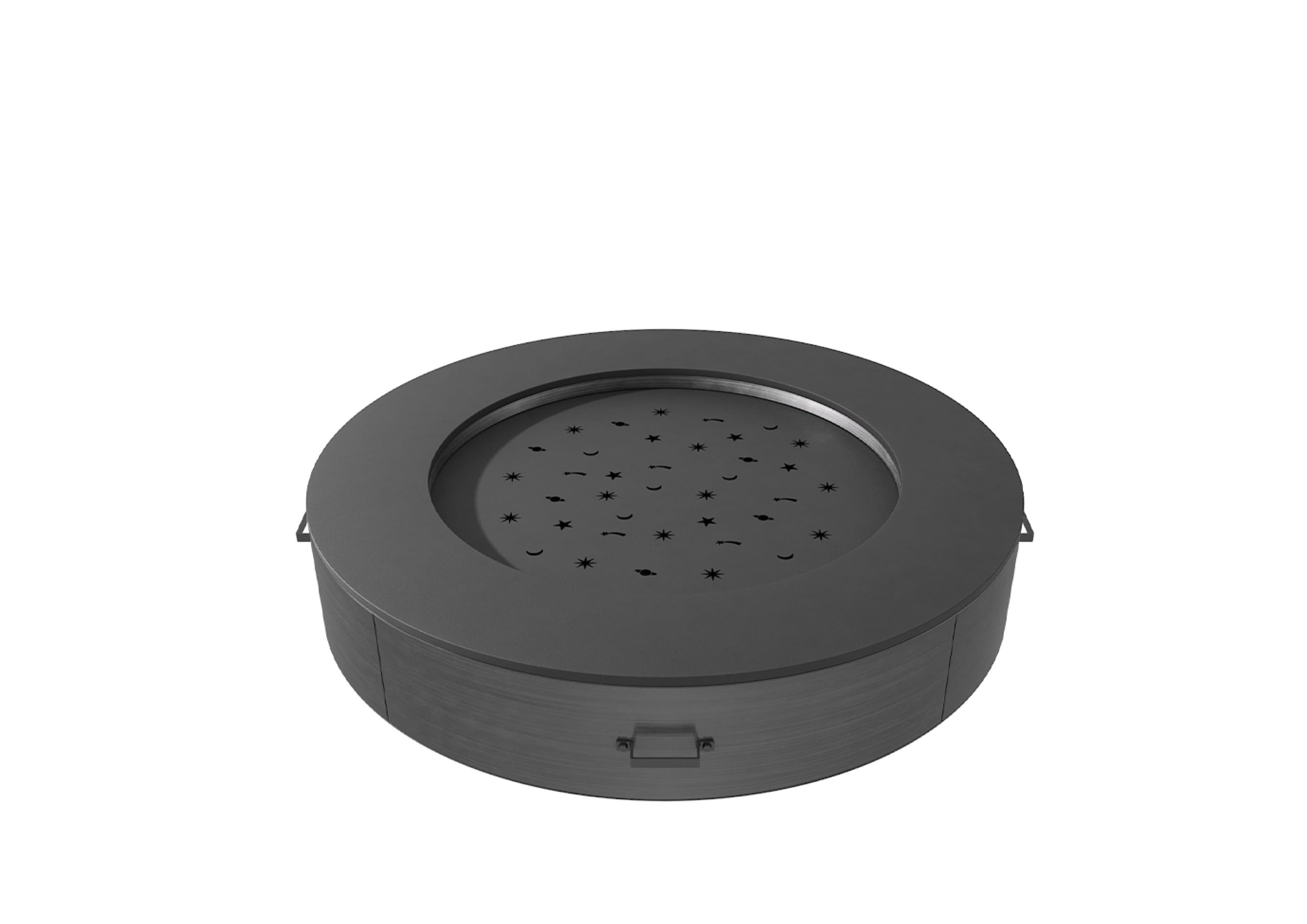 Батут круглый с резиновым полотном